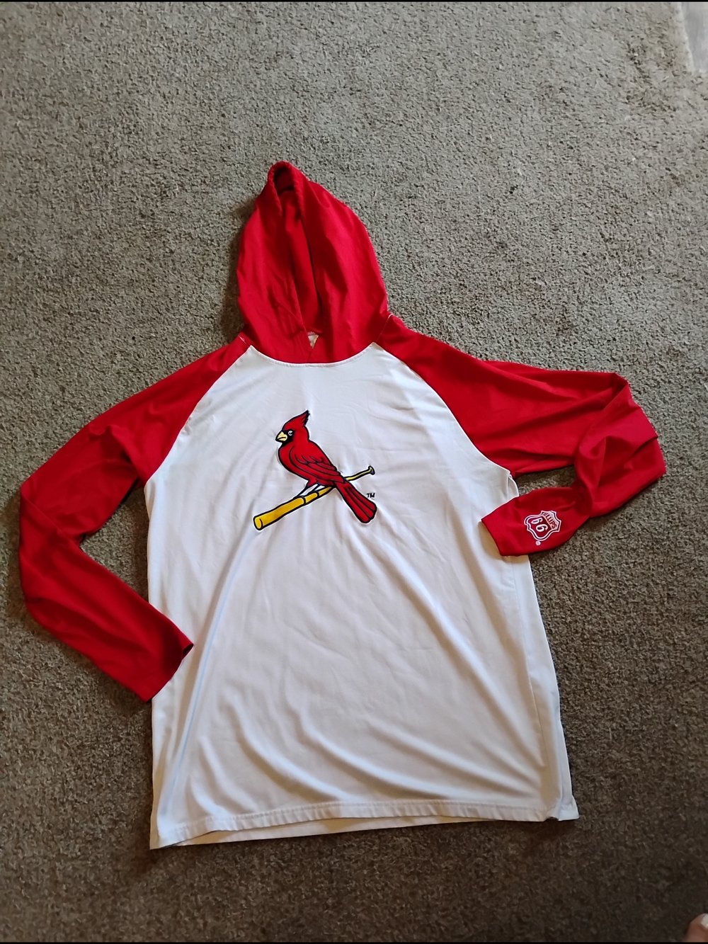 St. Louis Cardinals Phillips 66 Pullover Hoodie size XL